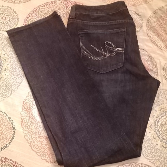 Dark wash blue woman's Jean - Picture 7 of 8